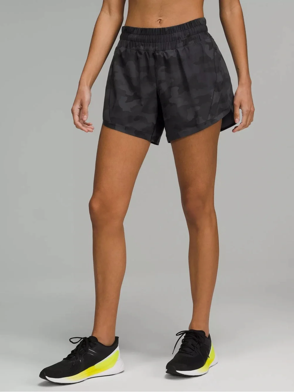 lululemon athletica Black Camo Athletic Shorts